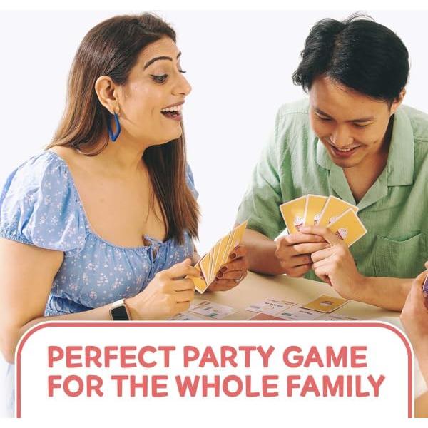 Juego de Cartas Cake Auf! | Familiar de Postres | 2-4 Jugadores