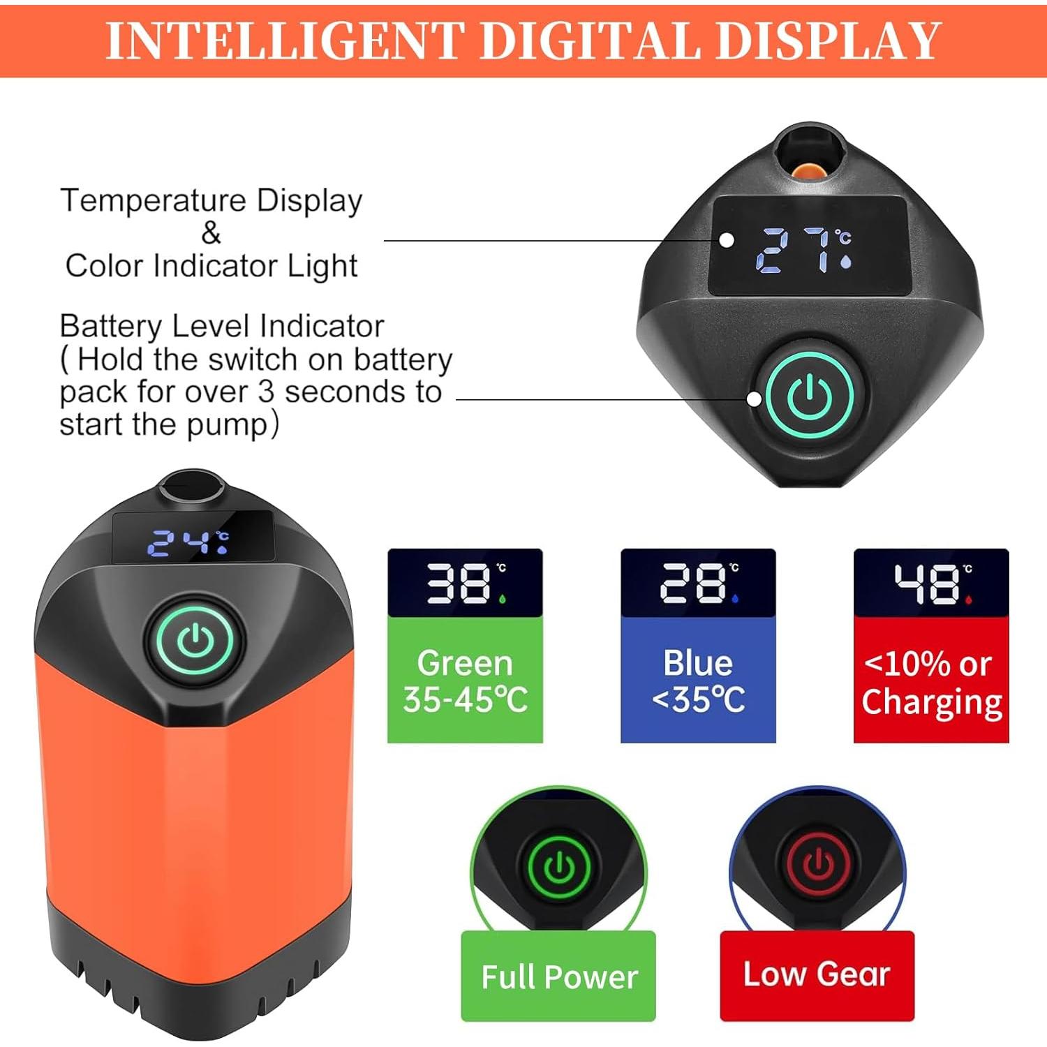 Ducha Solar Portátil Enjylaif 20L con Cabezal y Manguera