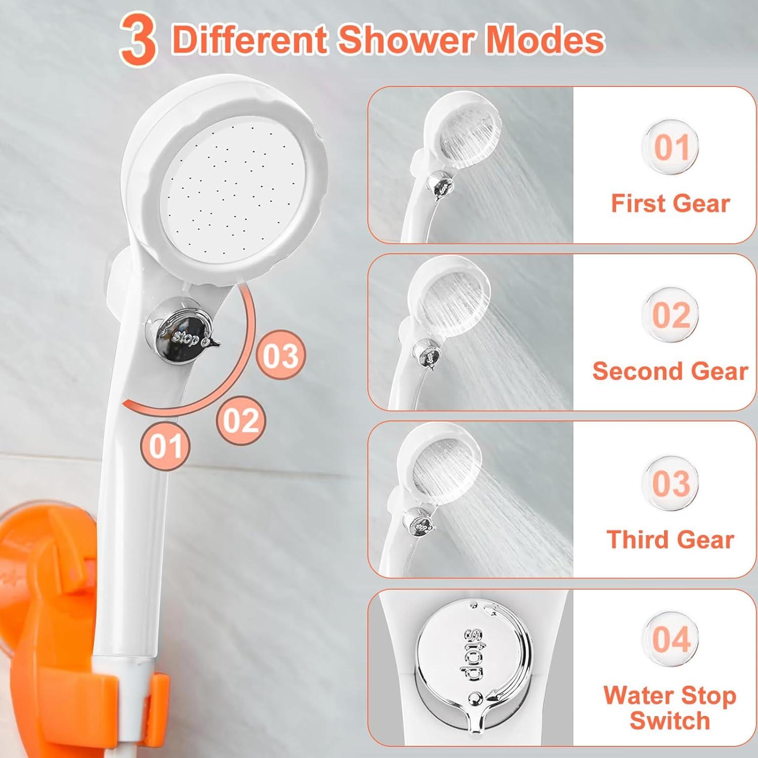 Ducha Solar Portátil Enjylaif 20L con Cabezal y Manguera