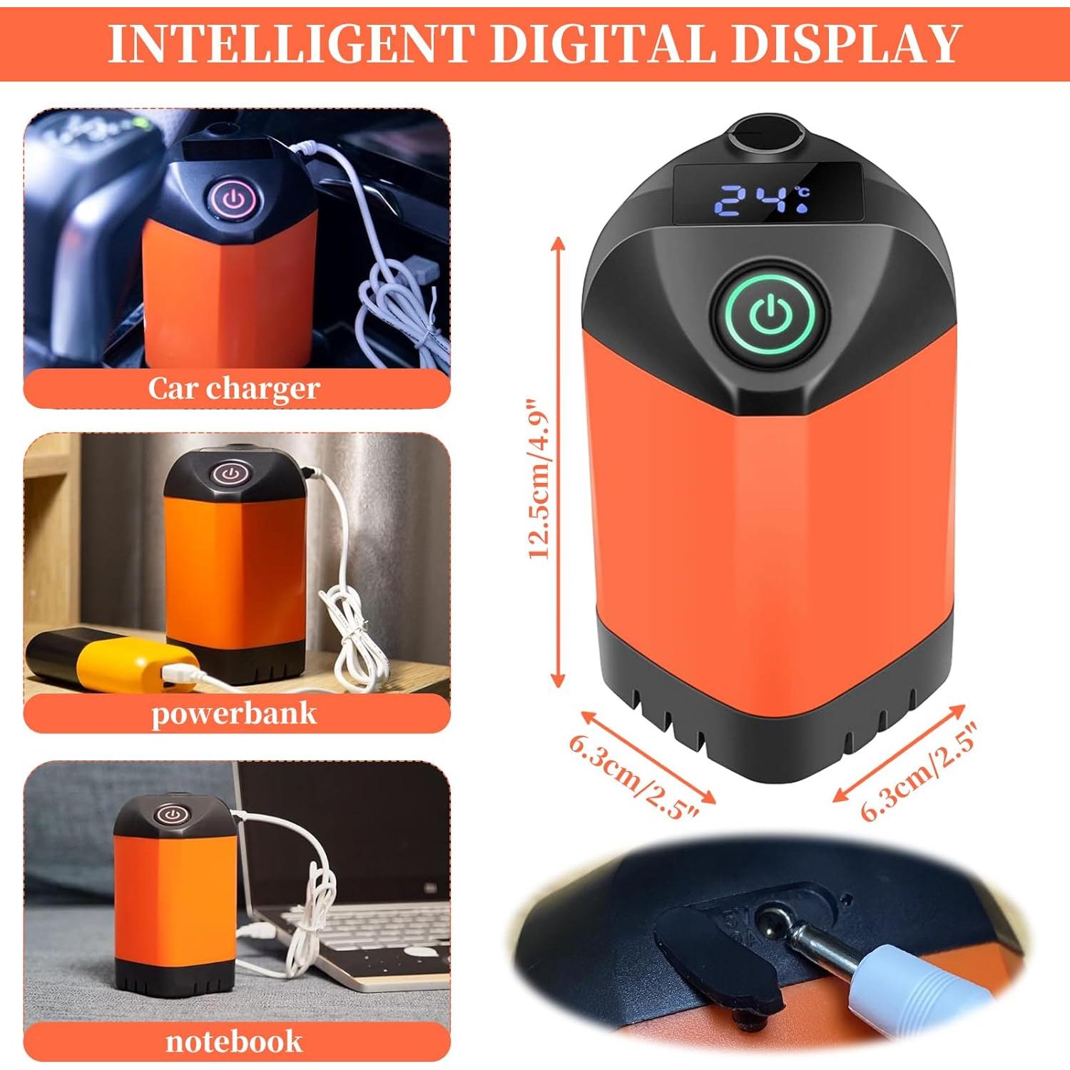 Ducha Solar Portátil Enjylaif 20L con Cabezal y Manguera