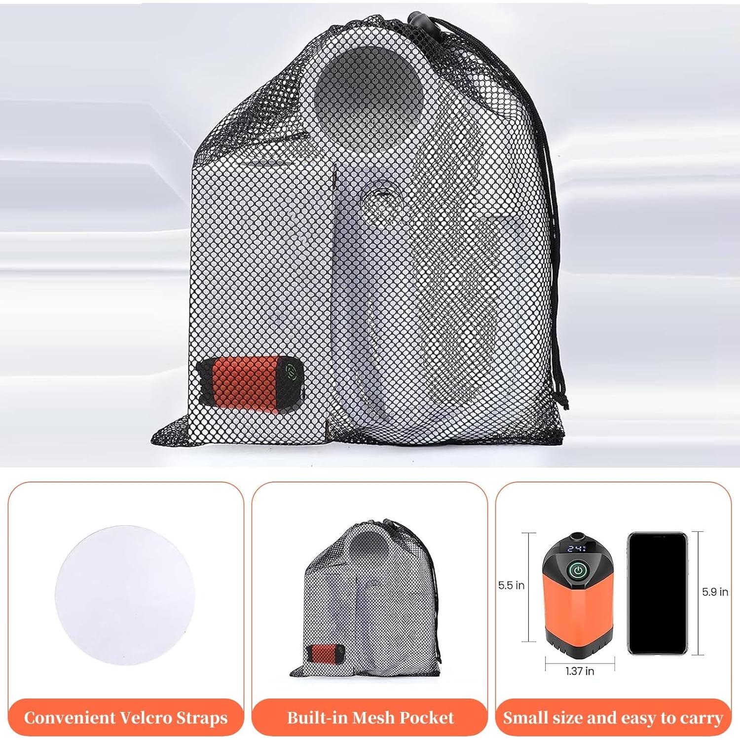 Ducha Solar Portátil Enjylaif 20L con Cabezal y Manguera