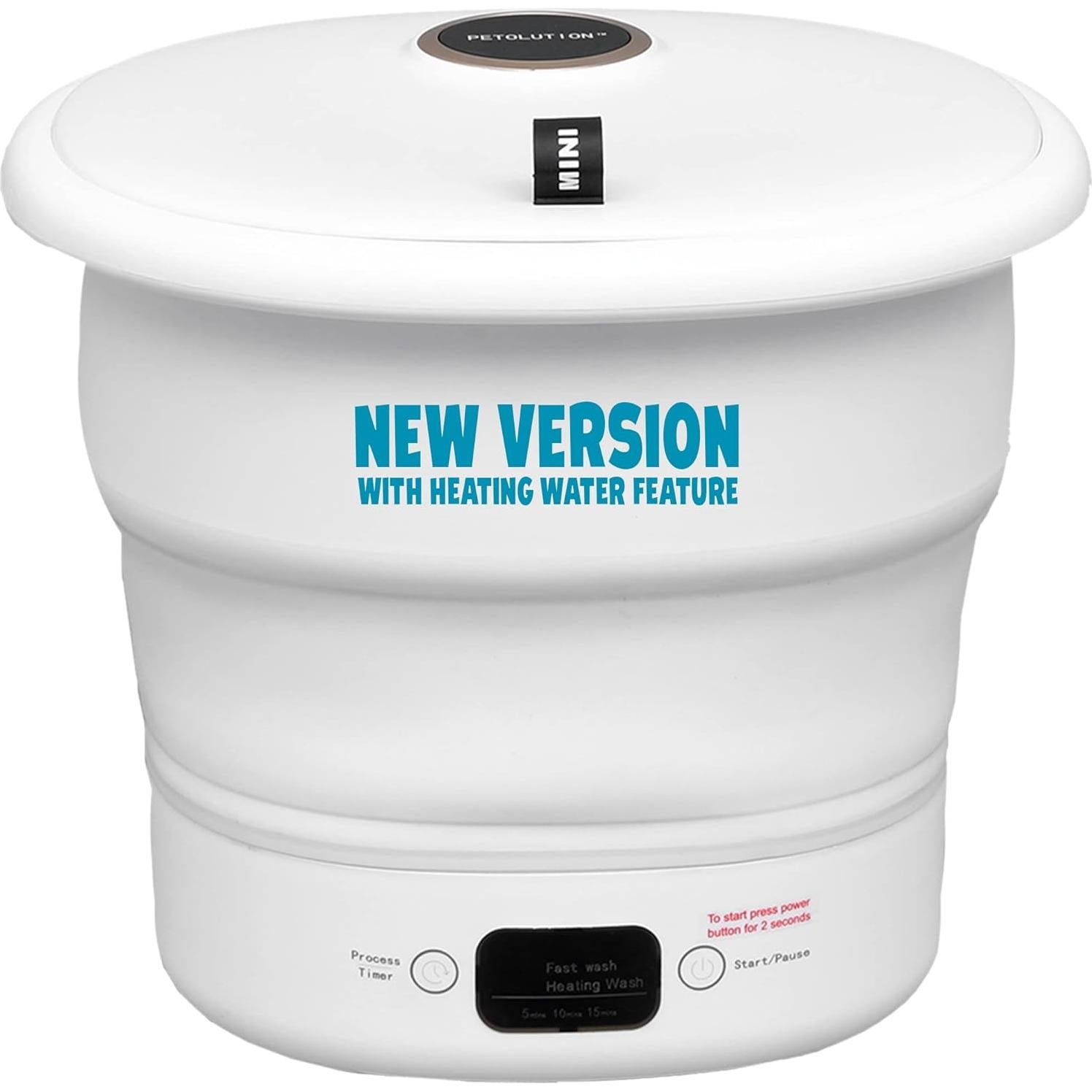 Mini Lavadora Portátil PETOLUTION PET-WM 2.04 kg Plegable