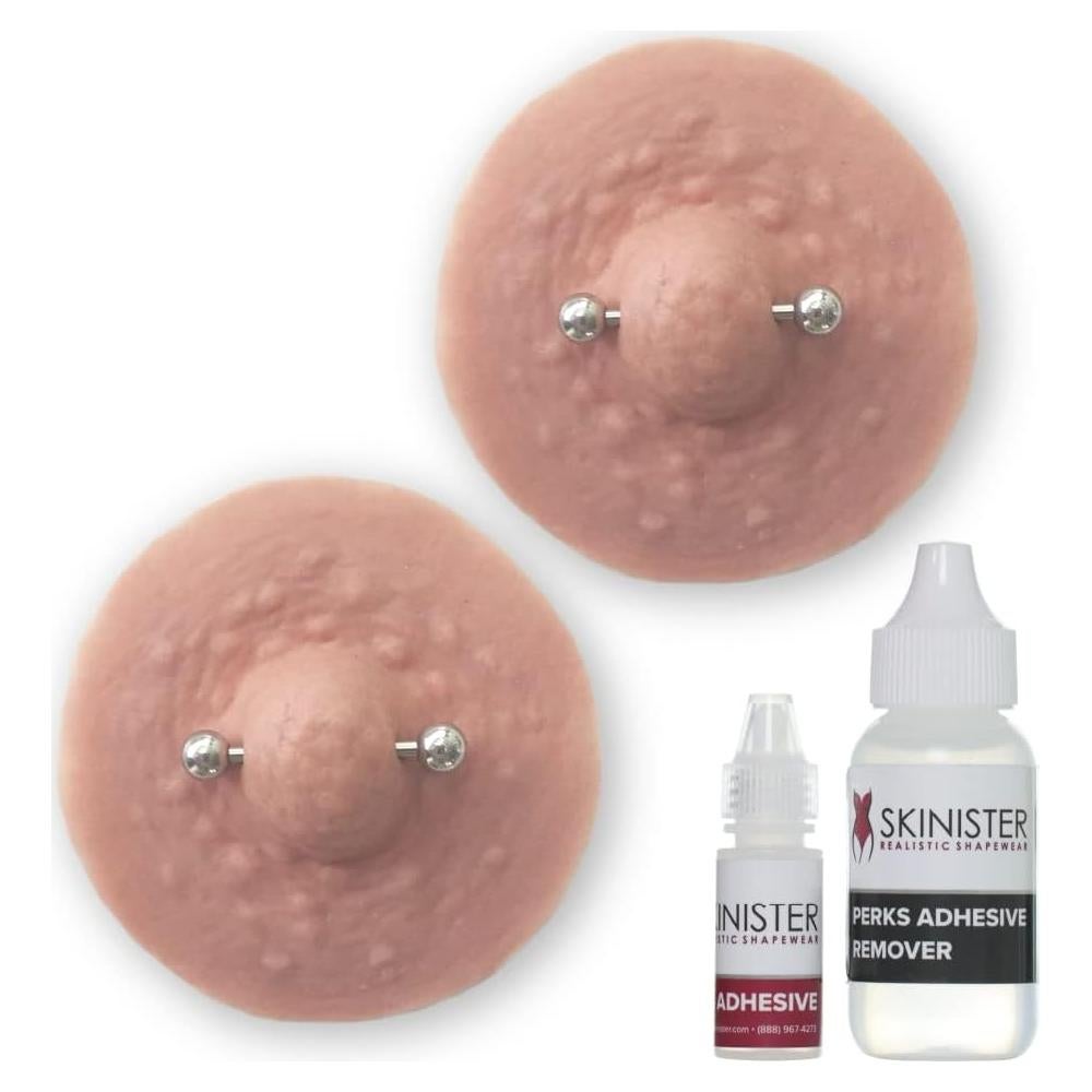 Pezones Prostéticos Skinister Perks - Silicona Realista
