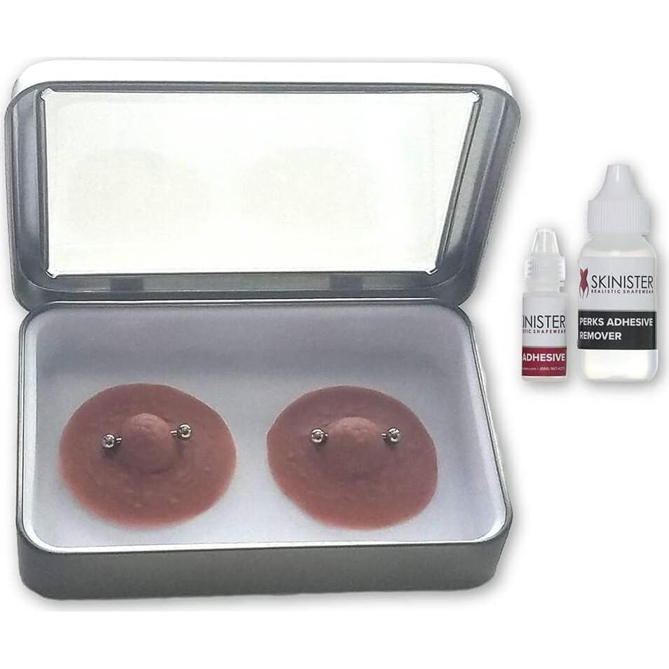 Pezones Prostéticos Skinister Perks - Silicona Realista