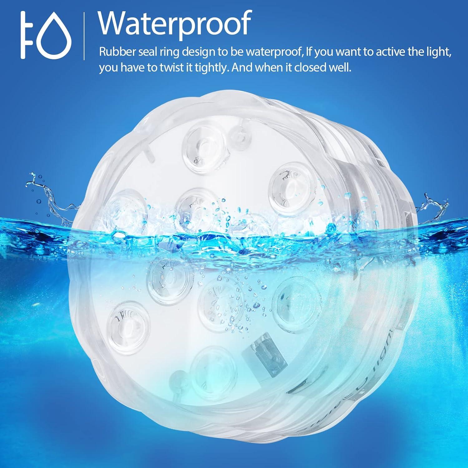 Luces de Barco Inalámbricas LED RGB Shangyuan 2 Pcs