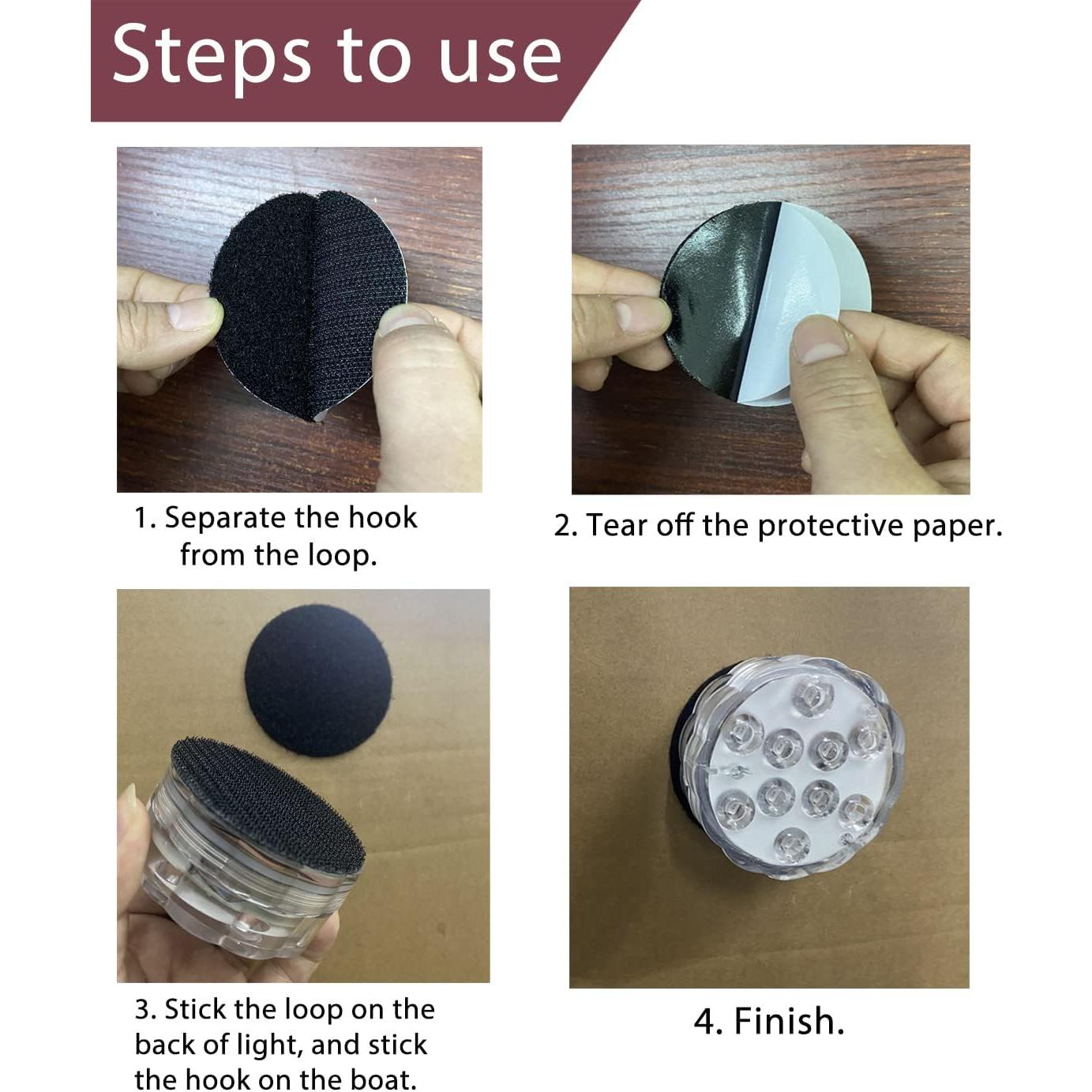 Luces de Barco Inalámbricas LED RGB Shangyuan 2 Pcs