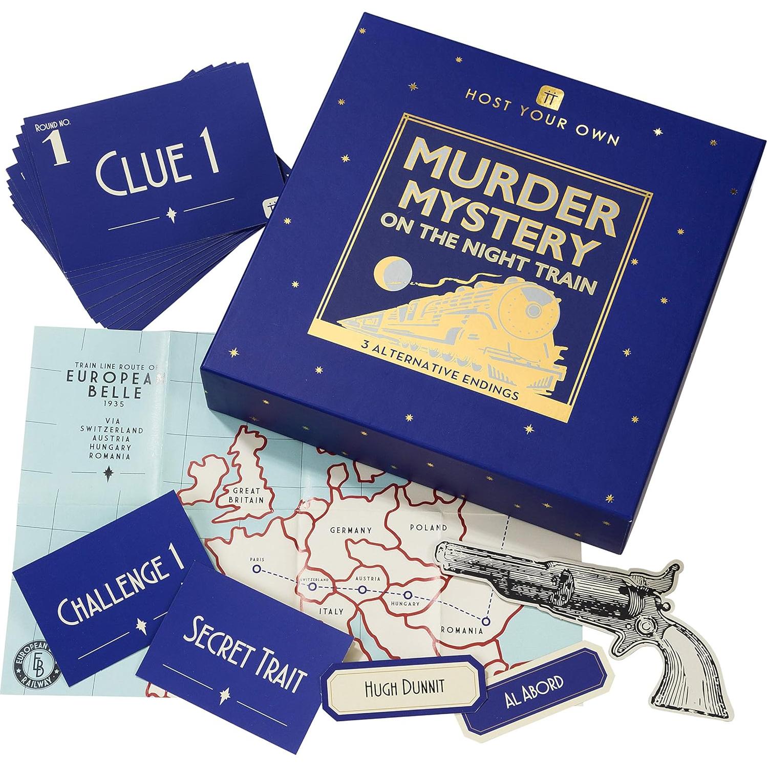 Kit de Juego de Misterio de Asesinato Talking Tables 1930