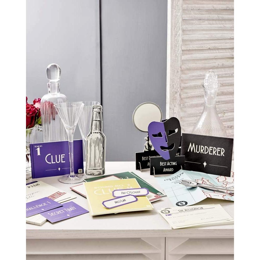 Kit de Juego de Misterio de Asesinato Talking Tables 1930