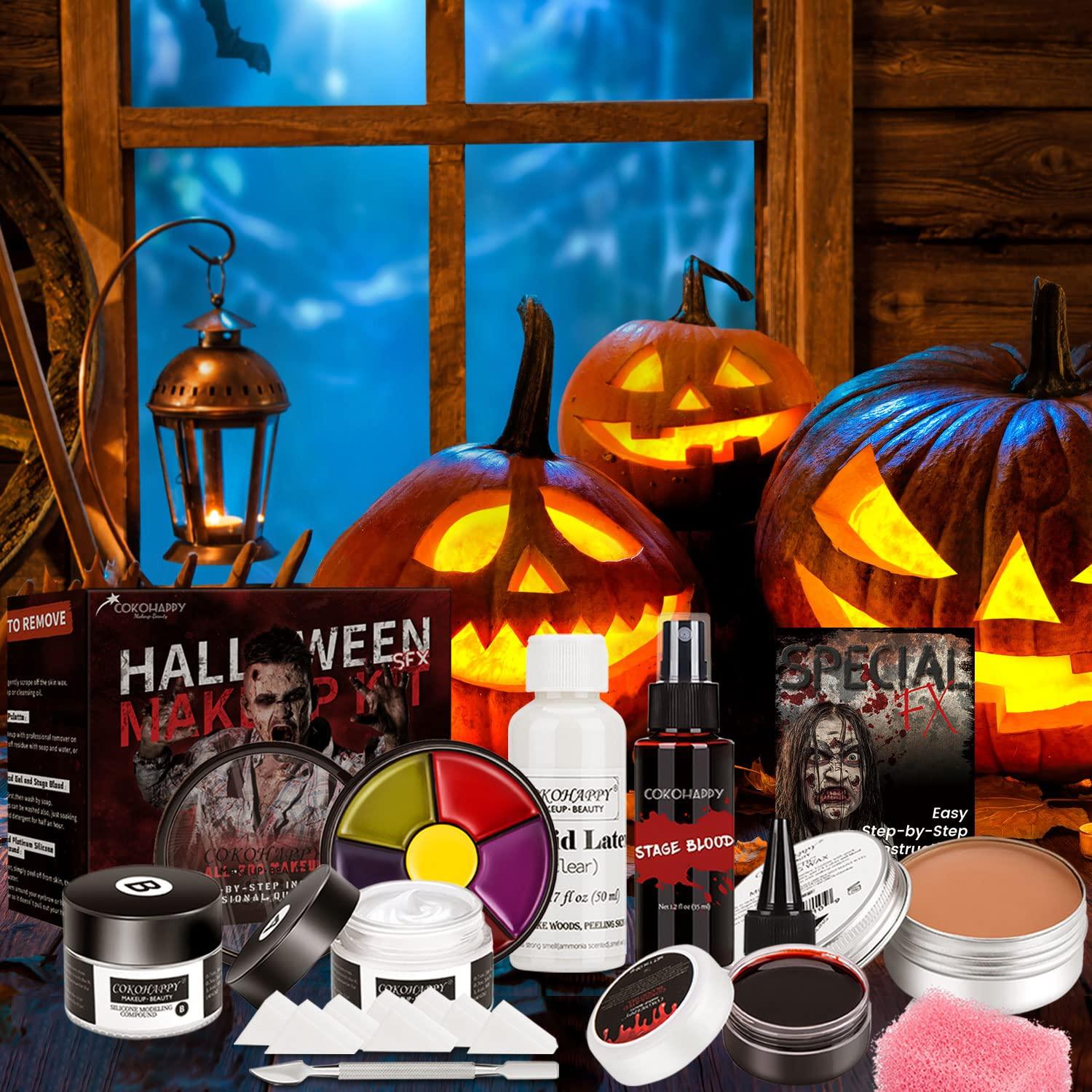 Kit de Maquillaje SFX COKOHAPPY para Halloween - Efectos Especiales