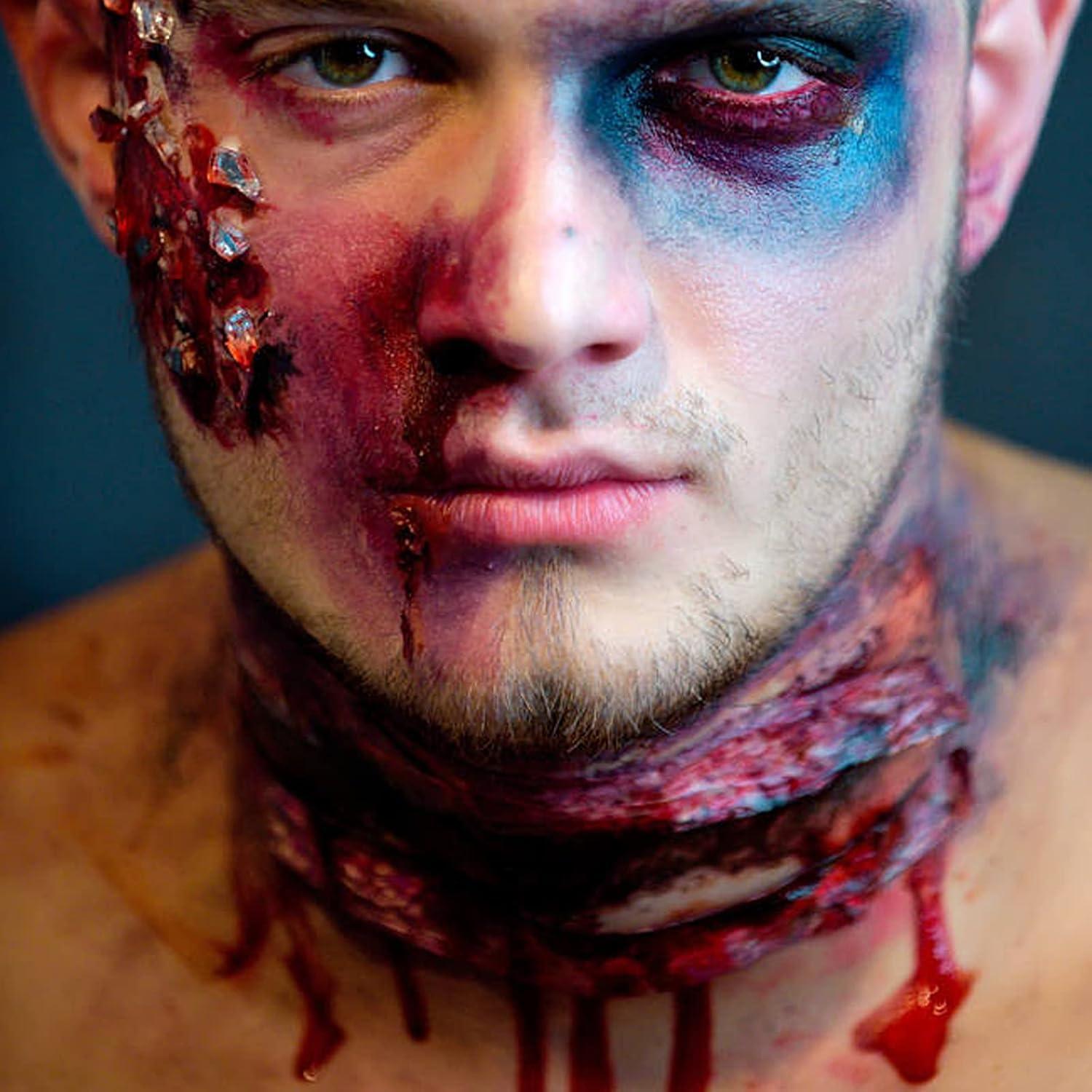 MEICOLY Rueda de Moretones 6 Colores Maquillaje SFX Halloween