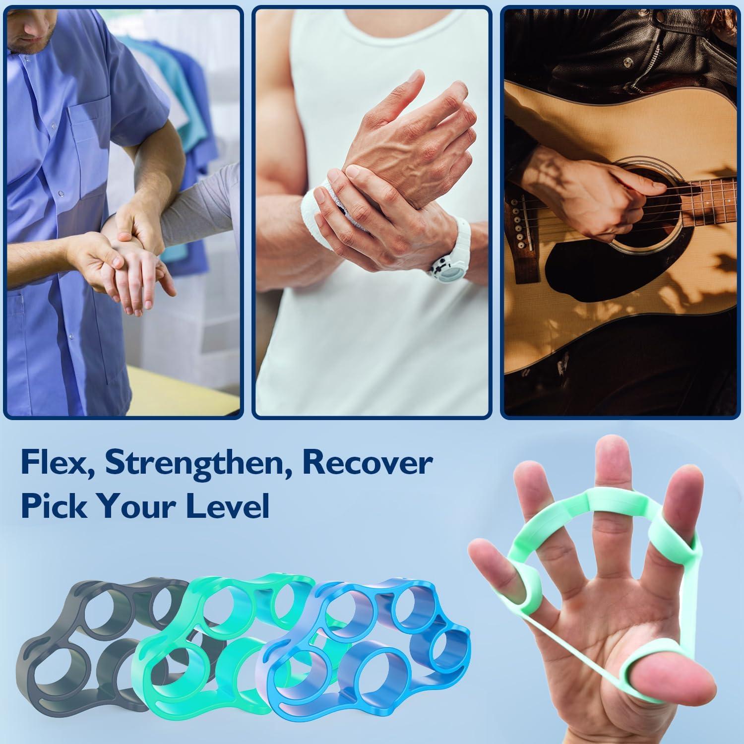 Kit de Fortalecimiento de Mano FitBeast 9 Piezas Verde