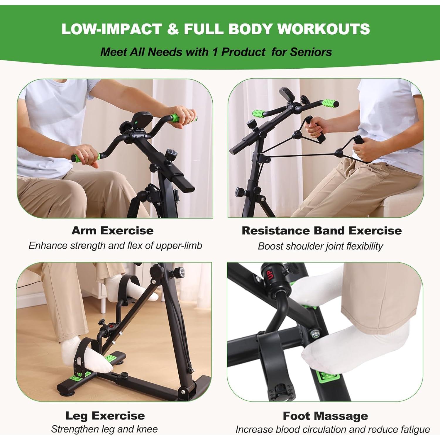 Ejercitador de Pedales MDODM para Personas Mayores - Rehabilitación