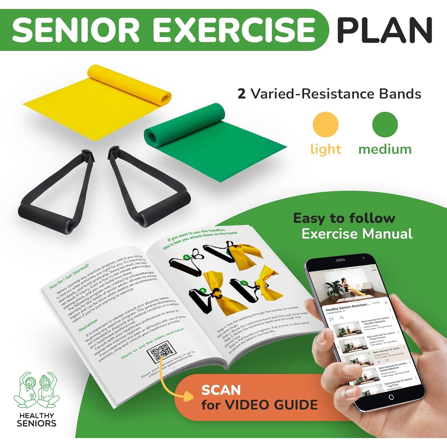 Programa de Ejercicio en Silla Seniors Saludables con Bandas