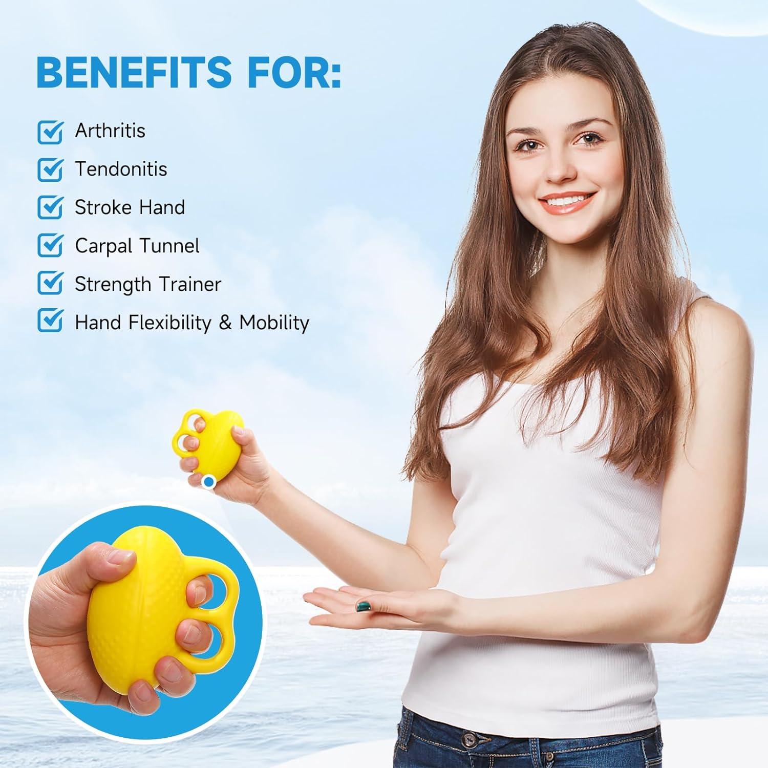 Bola de Compresión Fanwer para Dedos y Muñeca 11x9.5cm