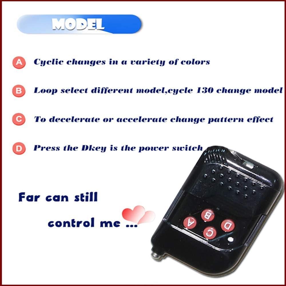 Tira de luz LED RGB NSKANQI 53cm 48-SMD con control remoto