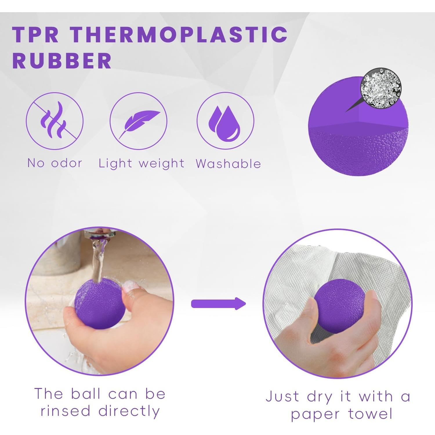 Pelotas Antiestrés Ortarco 3 Piezas para Ejercicio Mano