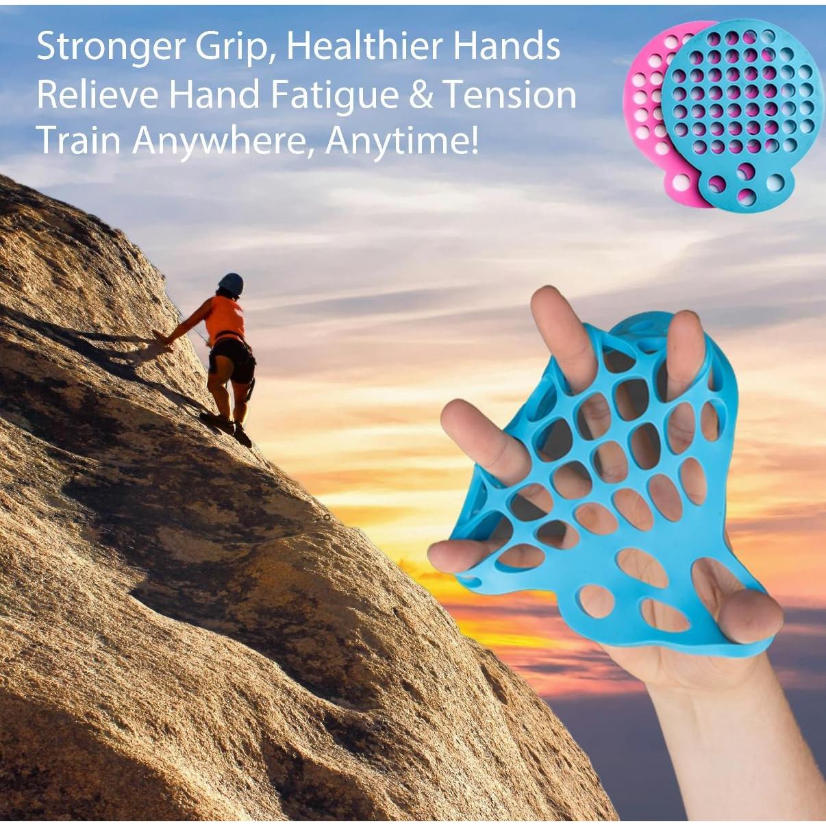 Ejercitador de Dedos Fingoflex - Terapia de Mano 2 Unidades