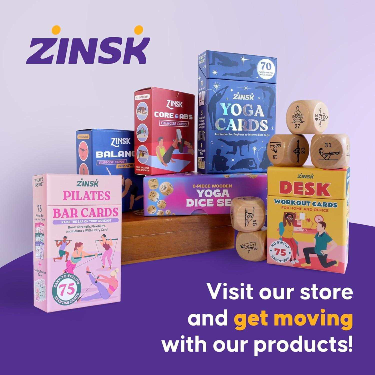 75 Tarjetas de Ejercicio Zinsk - Rutinas Rápidas en Silla