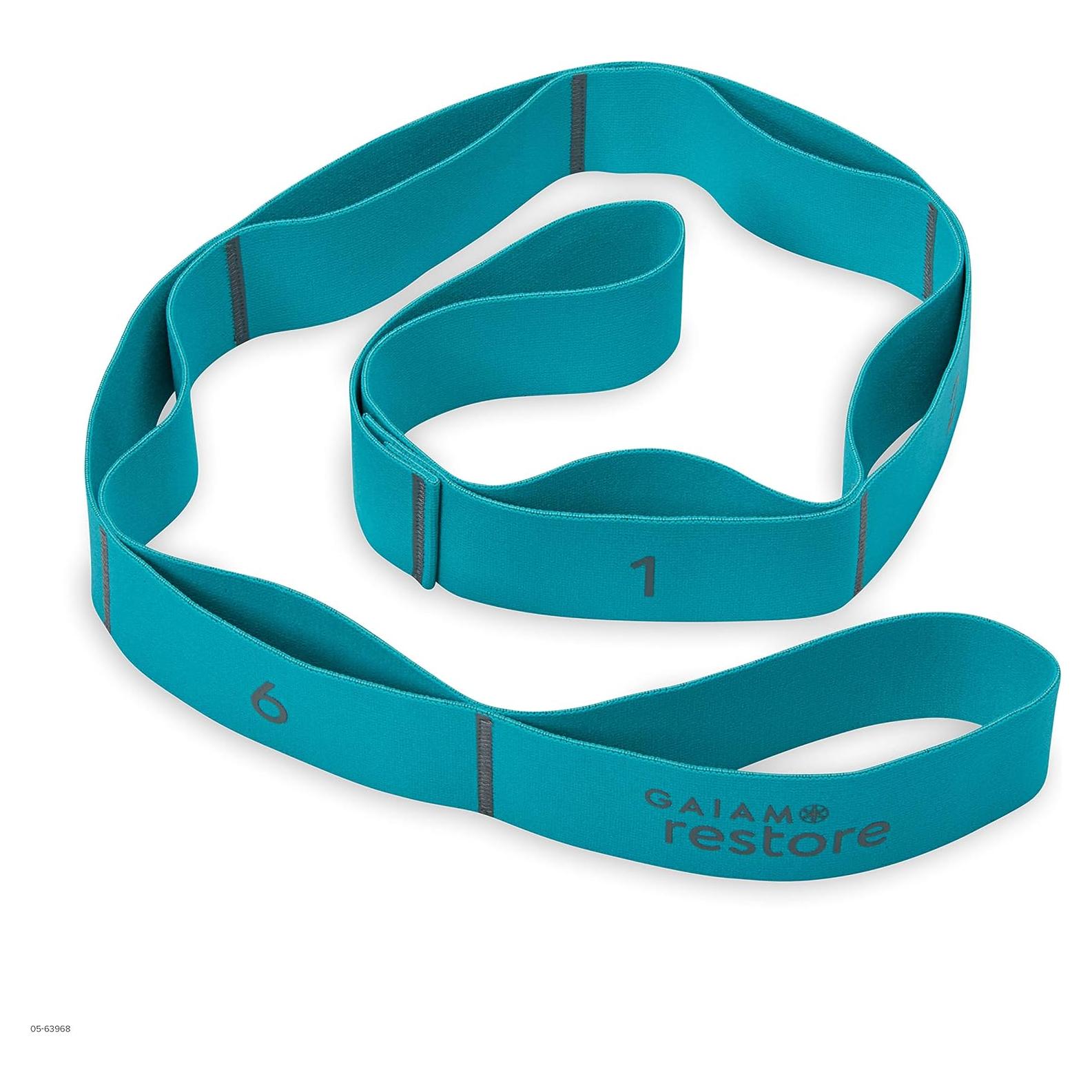 Banda de Resistencia Gaiam Restore para Estiramiento 100 cm
