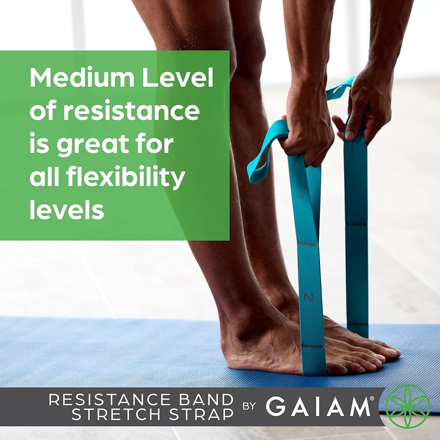 Banda de Resistencia Gaiam Restore para Estiramiento 100 cm