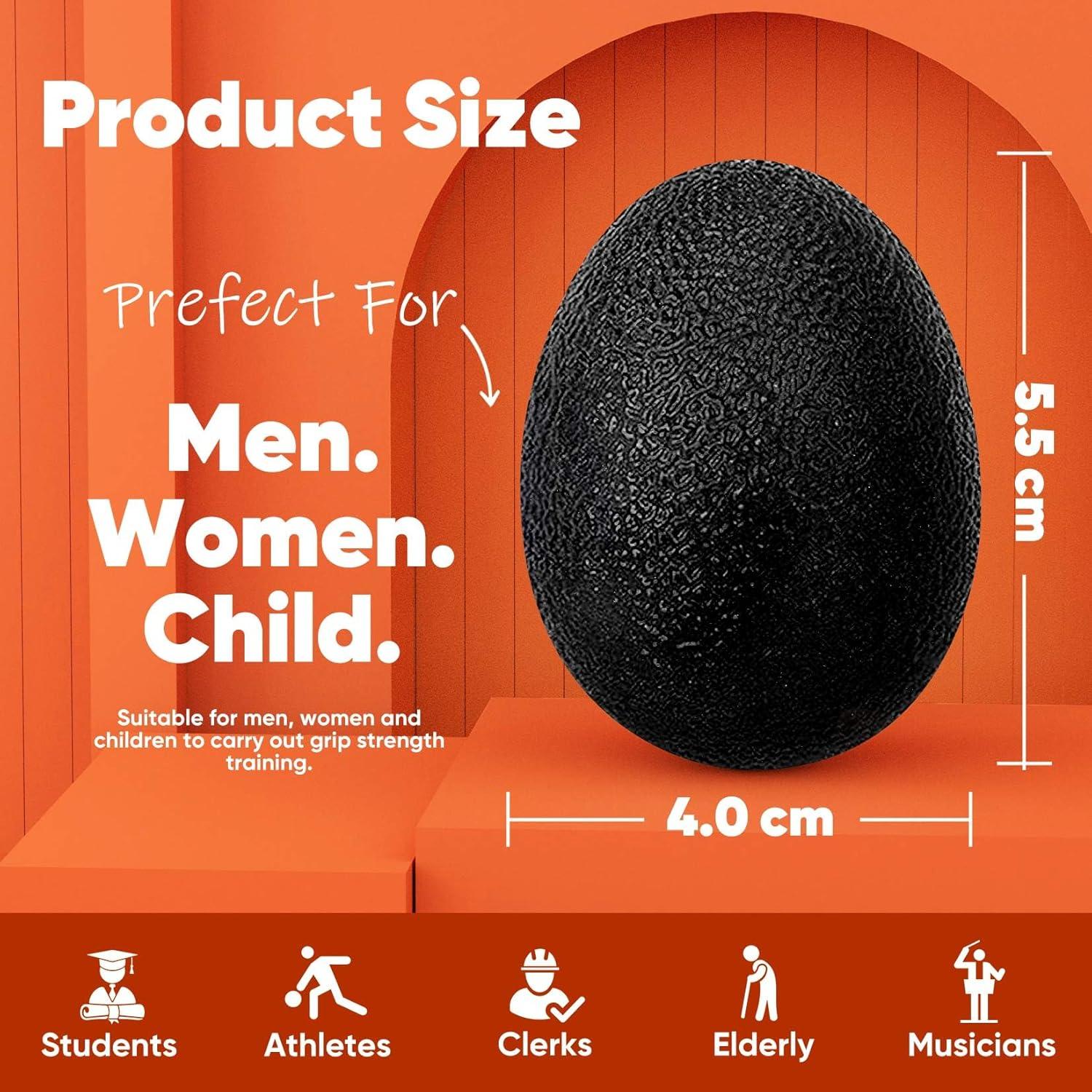 Paquete de 6 Pelotas Antiestrés HiKeep para Mano y Dedos