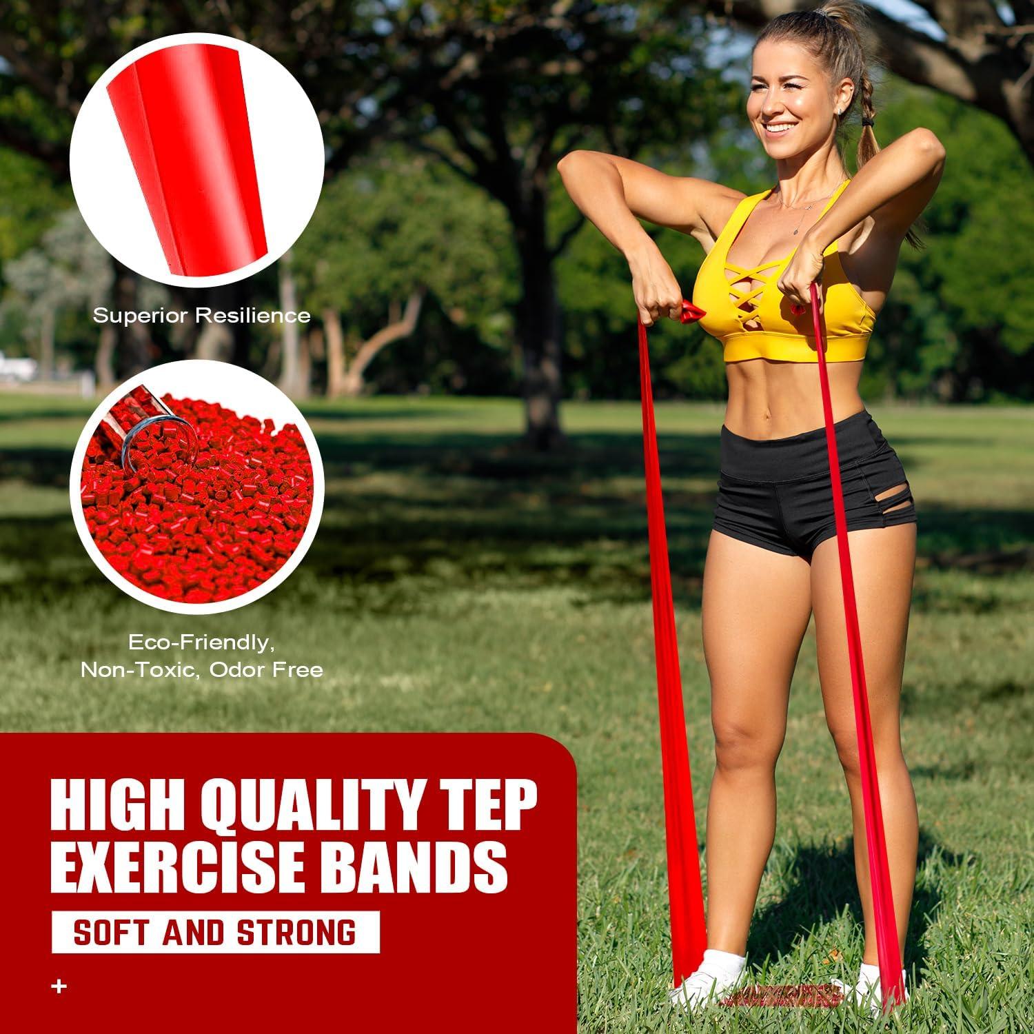 Bandas de Resistencia HPYGN para Ejercicio y Terapia Física