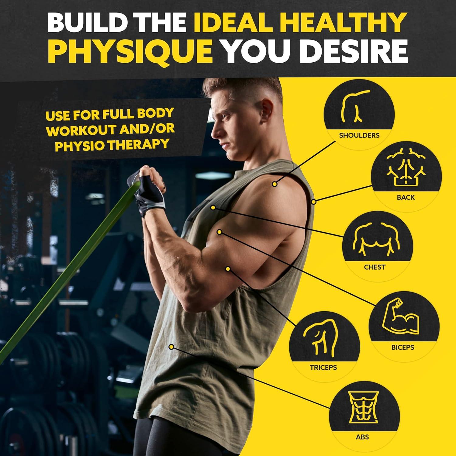 Bandas de Resistencia Tribe Lifting - Juego de 5 Bandas