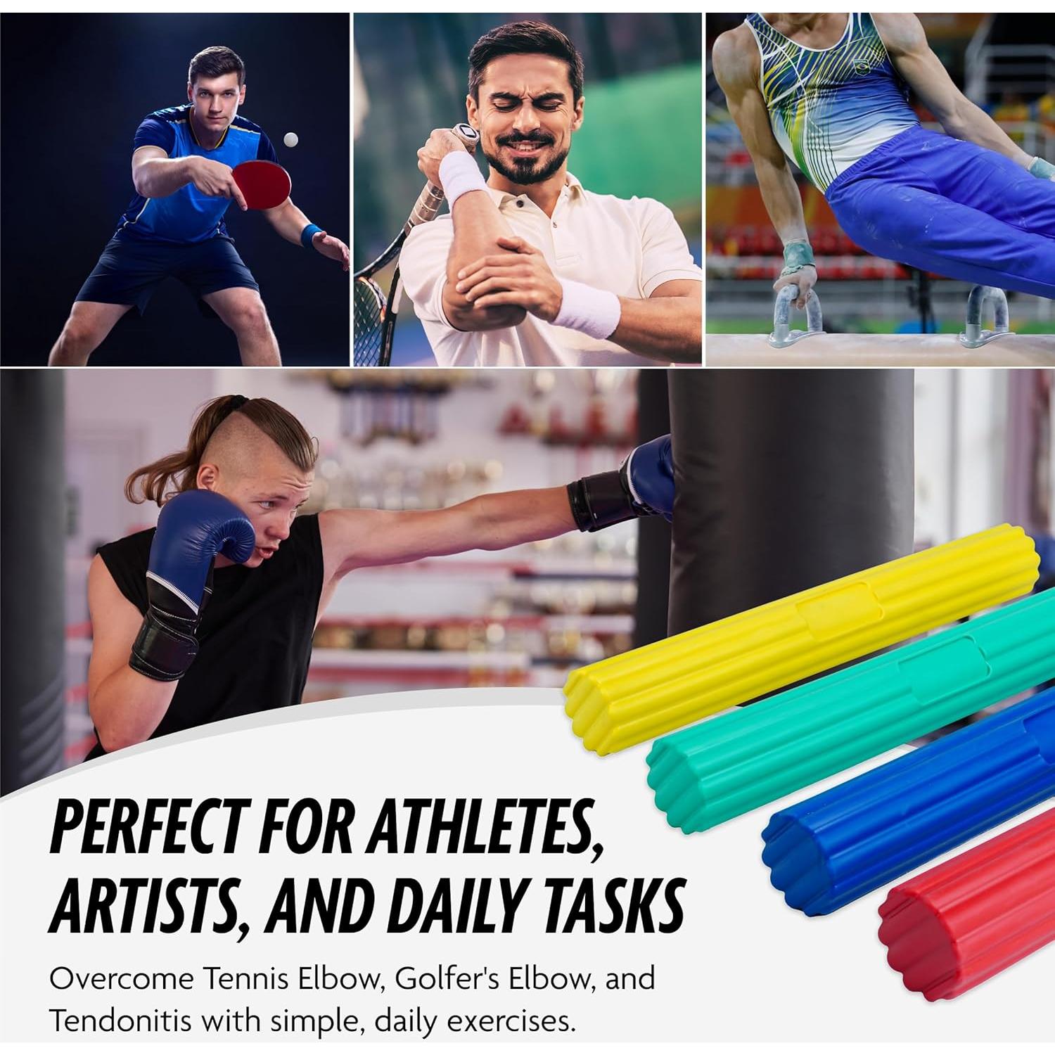 Barra de Resistencia DMoose para Terapia Física - 4 Niveles