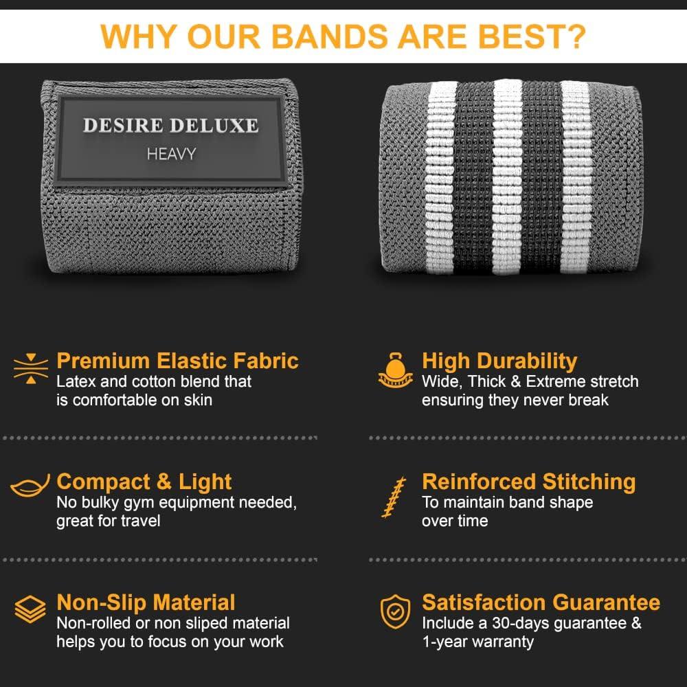 Conjunto de Bandas de Resistencia Desire Deluxe - 3 Niveles