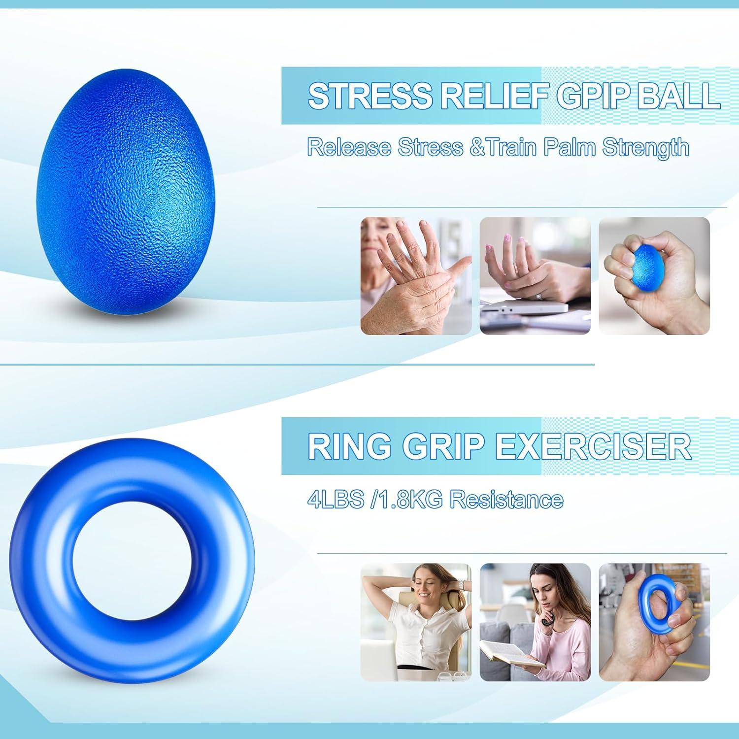 Kit de Entrenador de Fuerza de Agarre ACOTANT GS70 - 5 Piezas