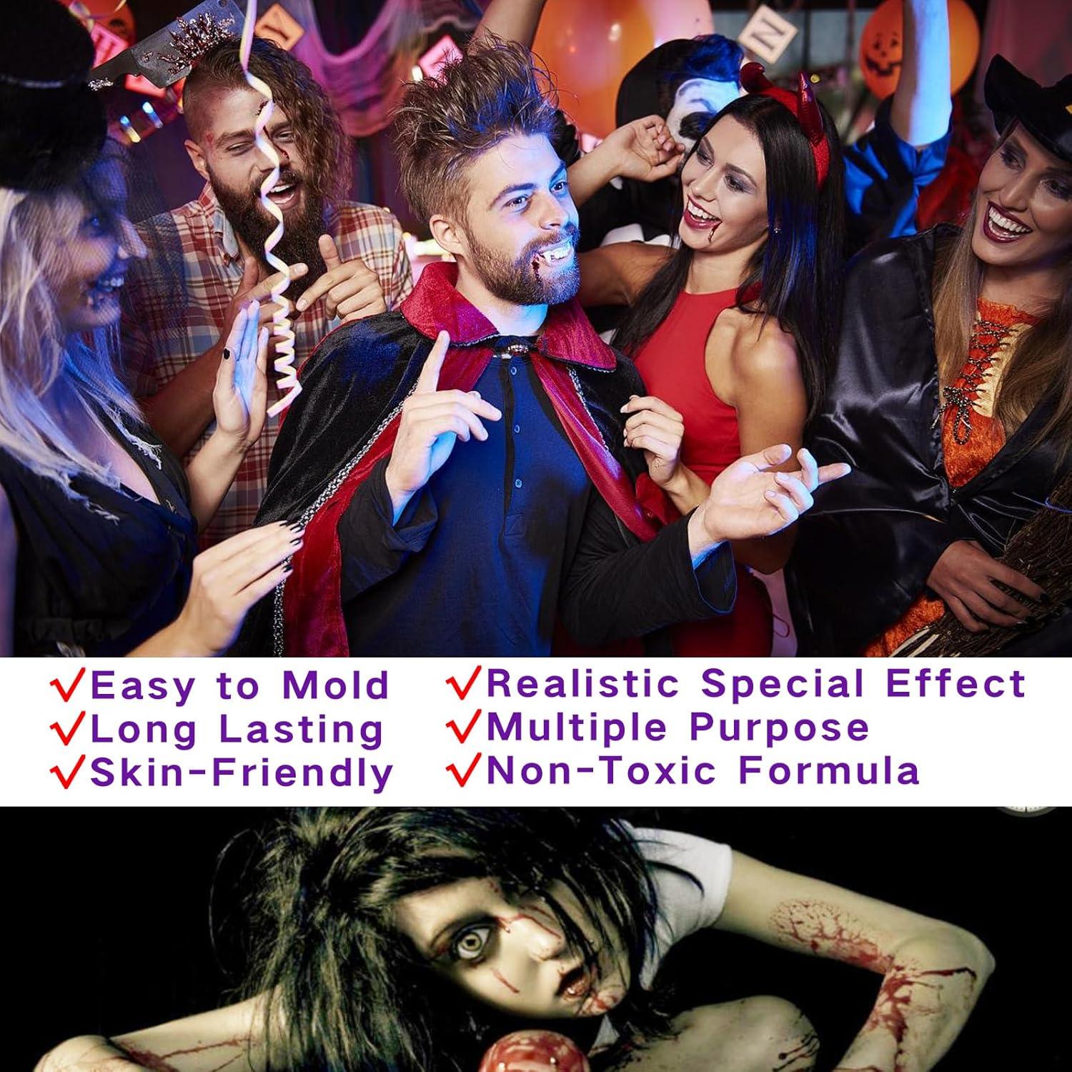 Cera para Cicatrices MEICOLY 50g Maquillaje Efectos Especiales