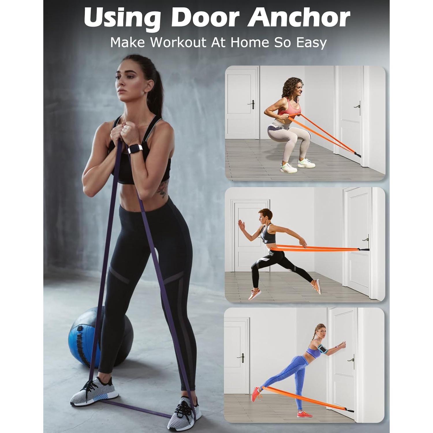 Bandas de Resistencia Zacro 5 Niveles para Ejercicio