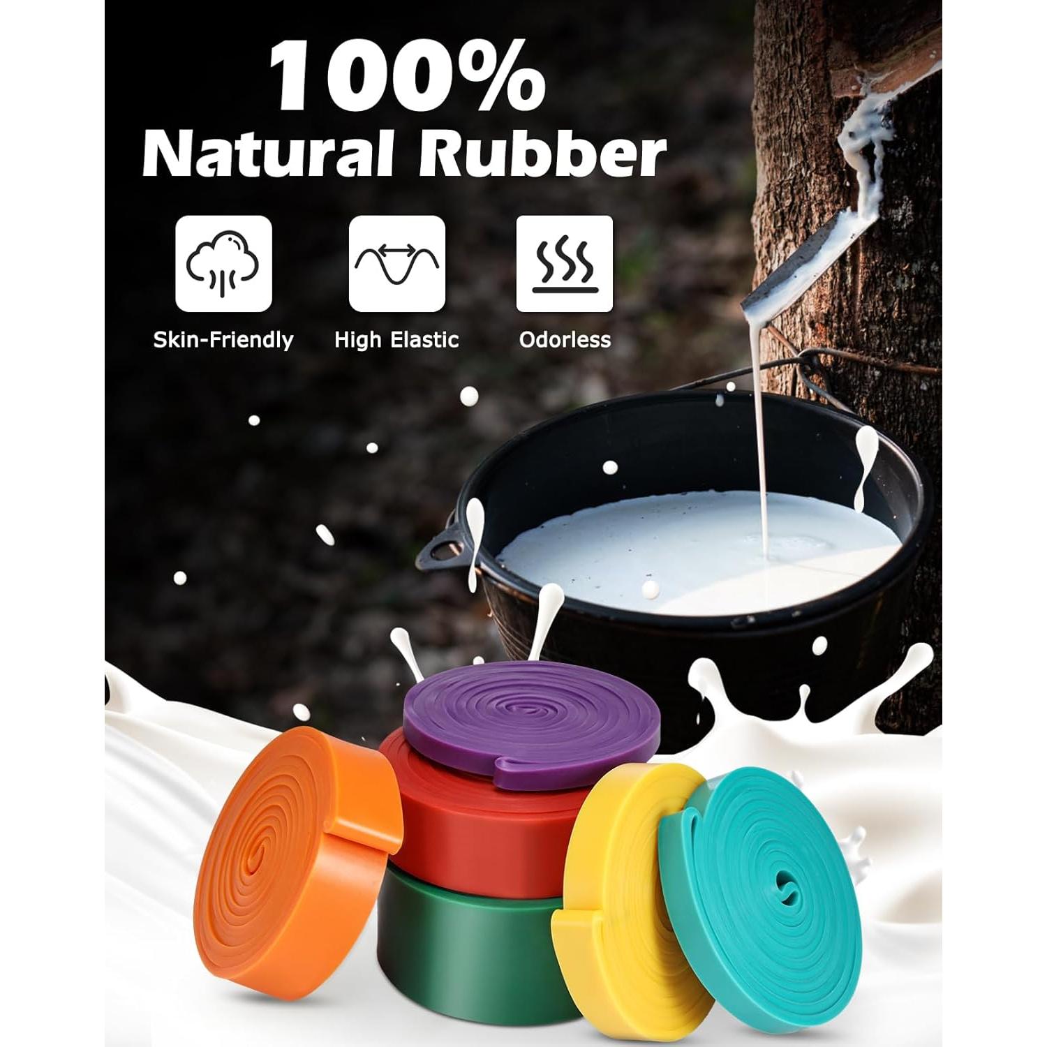 Bandas de Resistencia Zacro 5 Niveles para Ejercicio