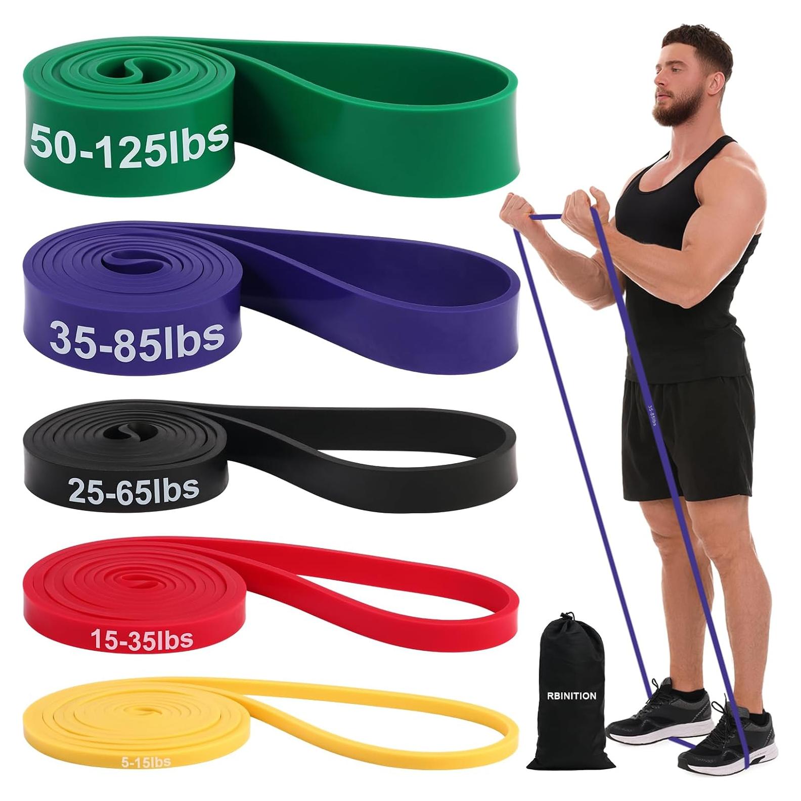 Bandas de Resistencia RBINITION 5 Niveles para Dominadas