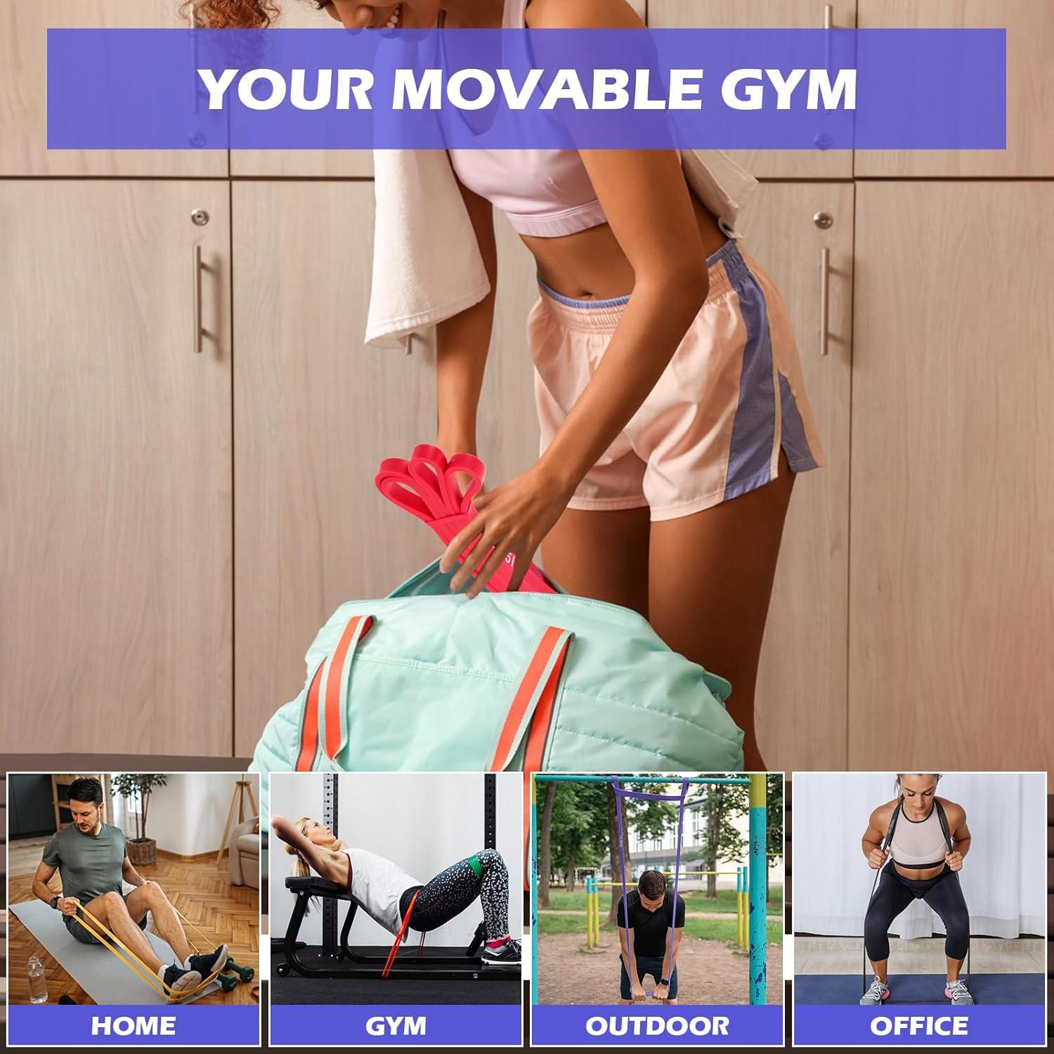 Bandas de Resistencia RBINITION 5 Niveles para Dominadas