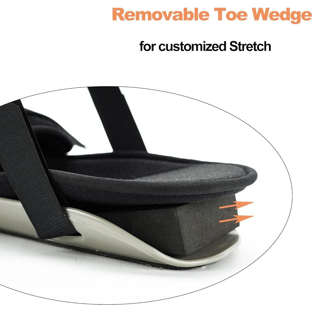 Férula Nocturna para Fascitis Plantar Honarry Grande Gris