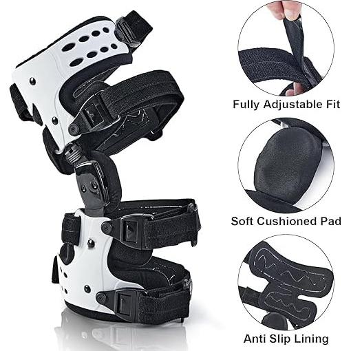 Soporte de Rodilla Unloader OA RISURRY Blanco 33.9x25.4 cm