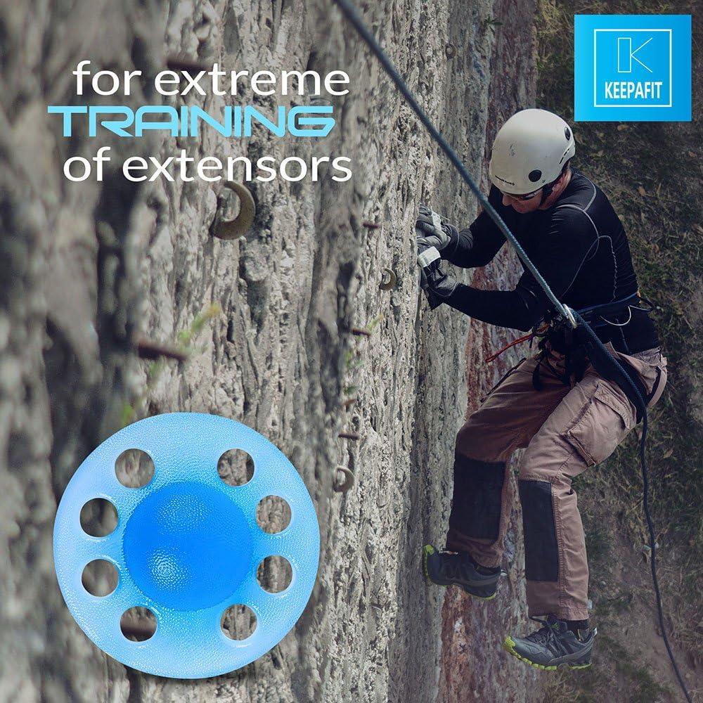 Fortalecedor de Manos Keepafit - 3 Tensiones de Silicona