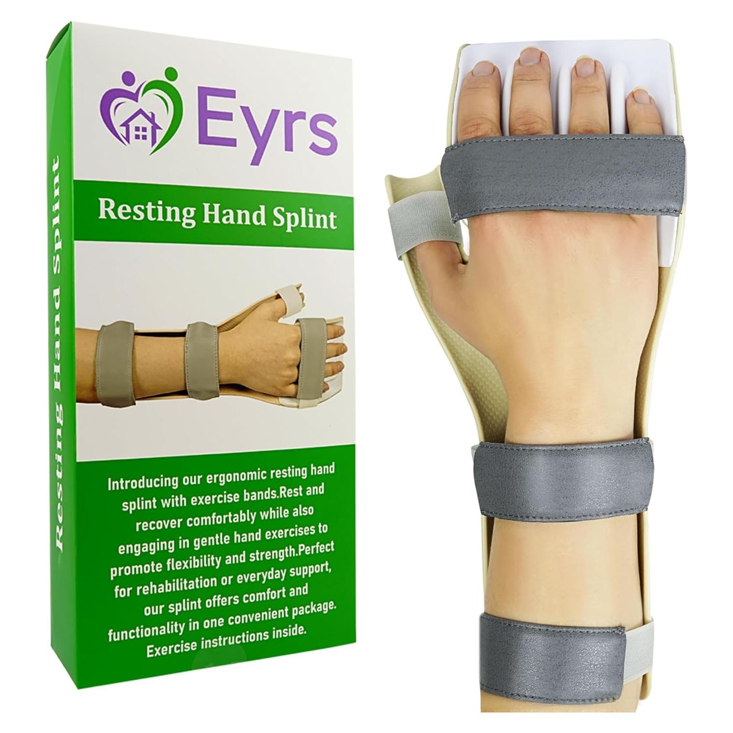 Férula de Mano en Reposo AMAWIT para Recuperación - Grande Derecha