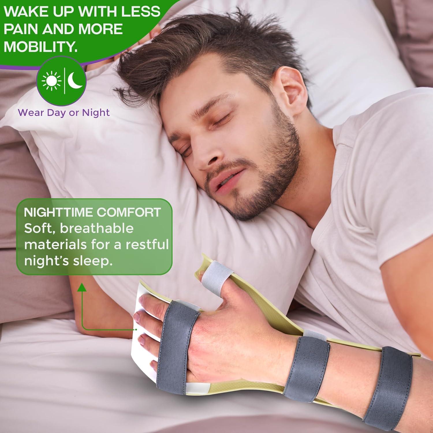 Férula de Mano en Reposo AMAWIT para Recuperación - Grande Derecha