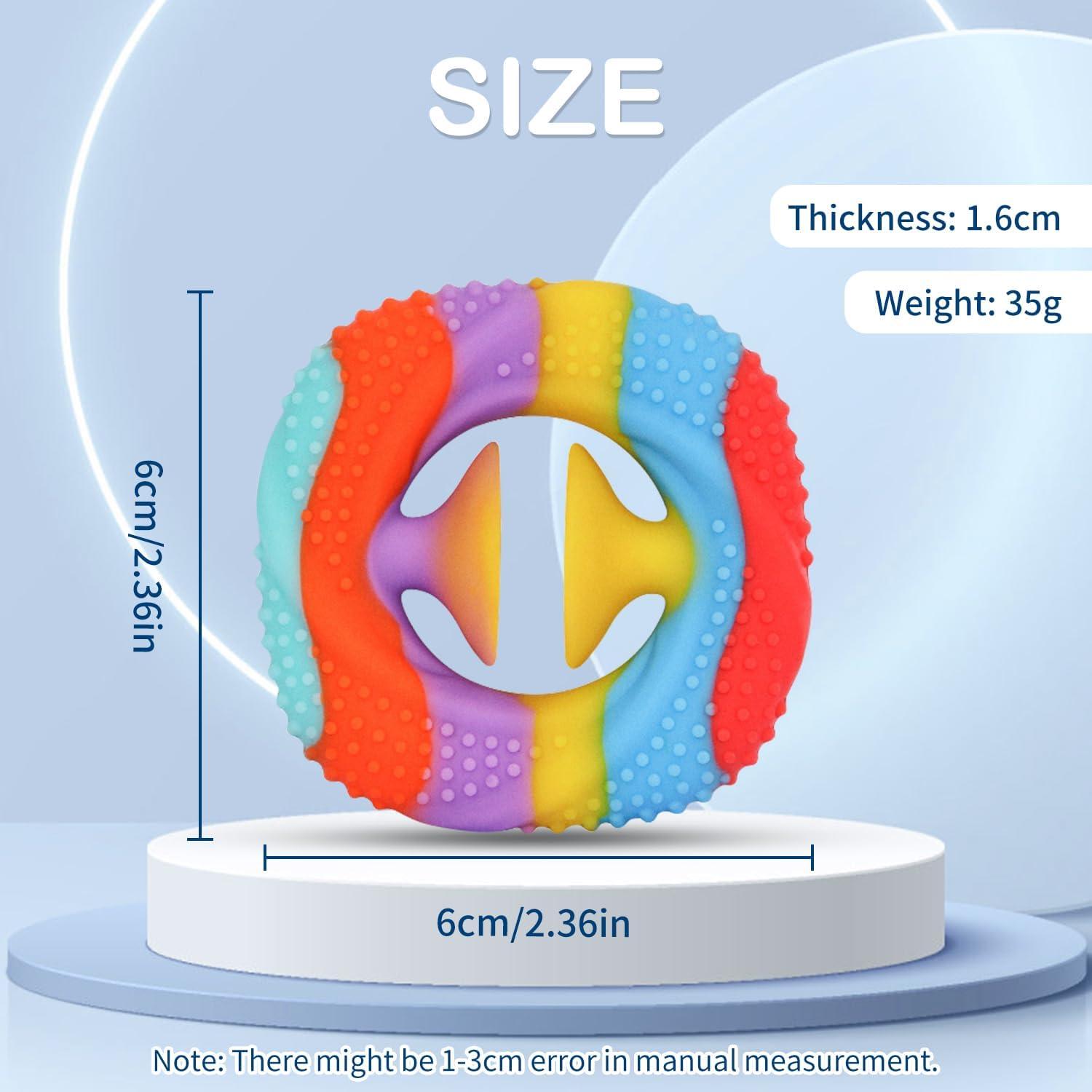 Fortalecedor de Agarre de Mano SooGree - 2 Piezas Silicona