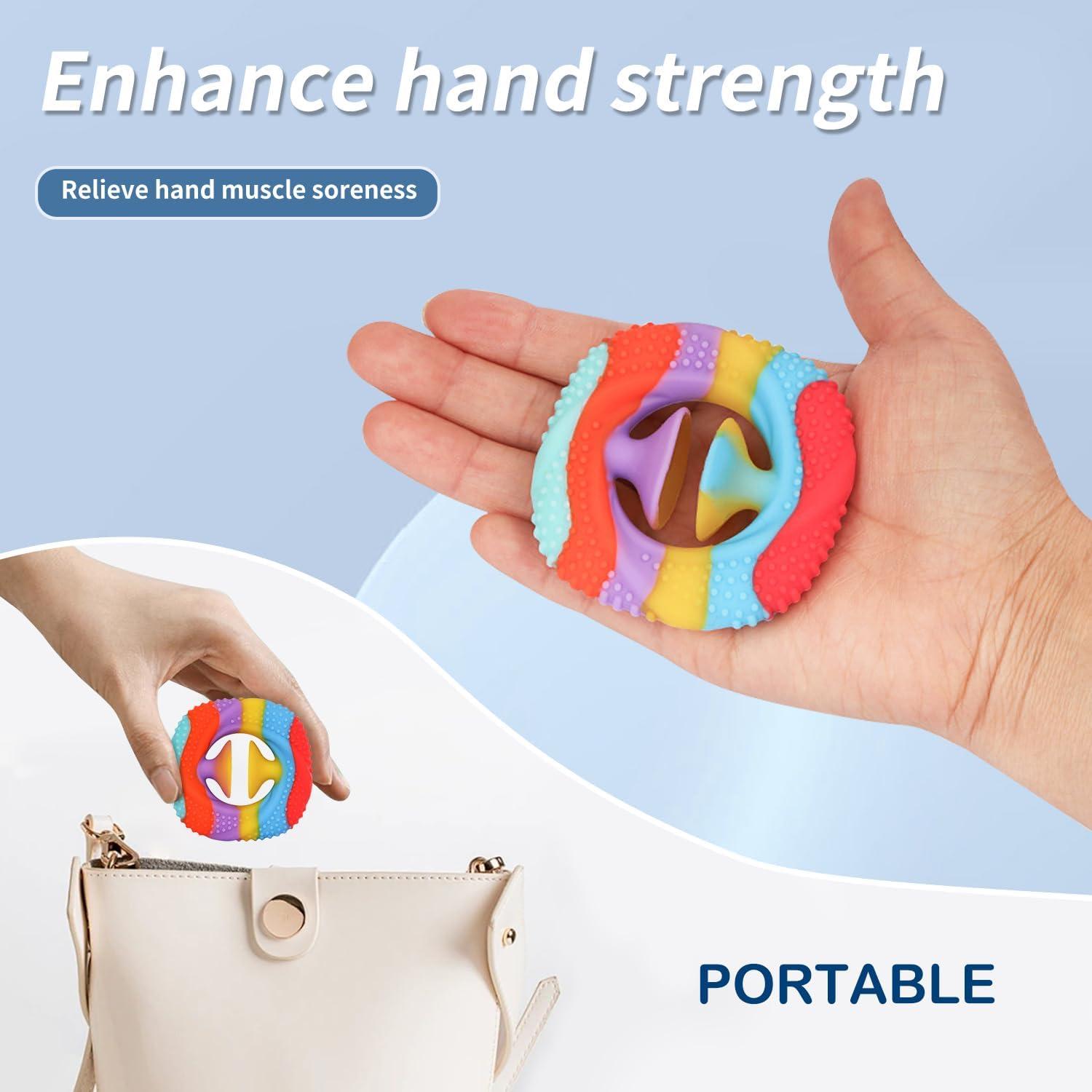 Fortalecedor de Agarre de Mano SooGree - 2 Piezas Silicona