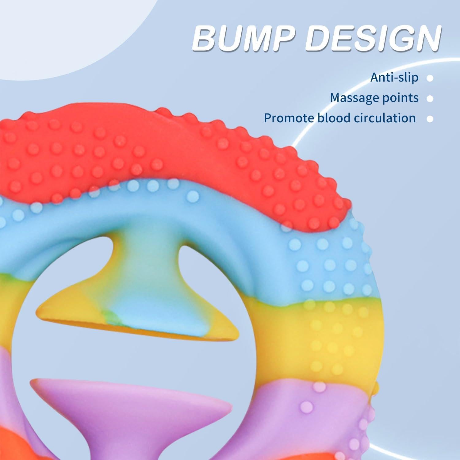 Fortalecedor de Agarre de Mano SooGree - 2 Piezas Silicona