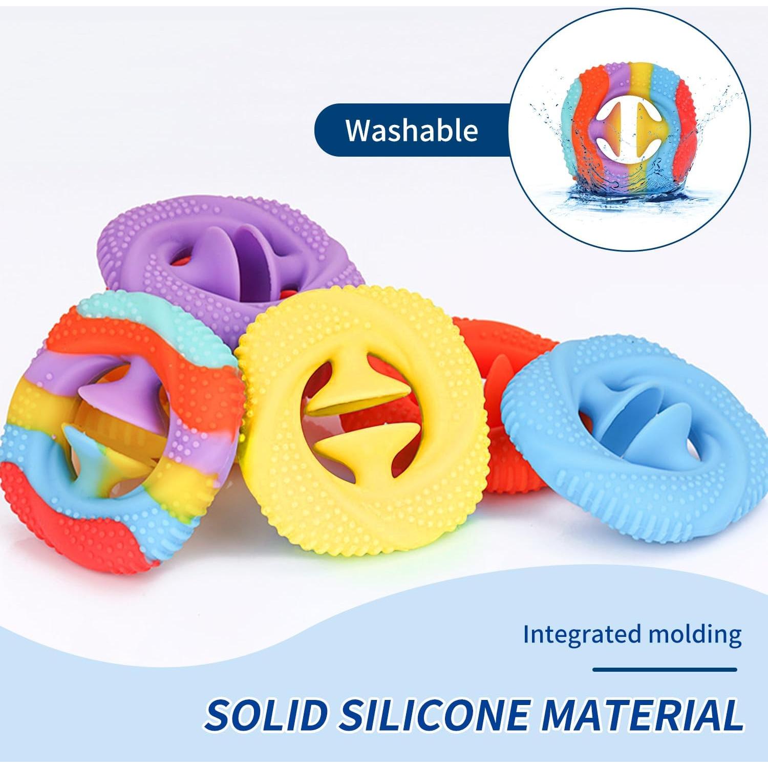 Fortalecedor de Agarre de Mano SooGree - 2 Piezas Silicona