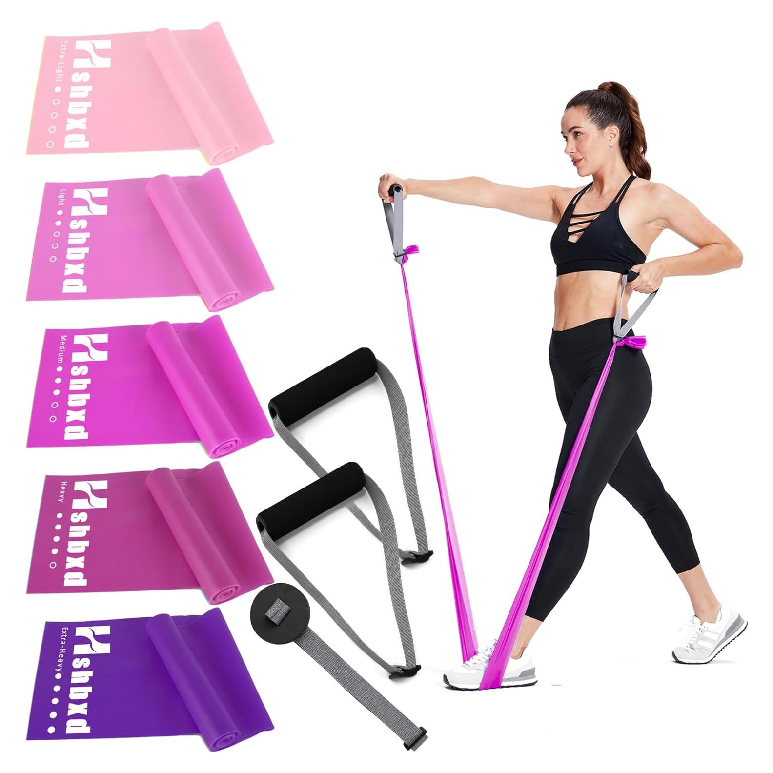 Bandas de Resistencia Hshbxd 5 Niveles 150cm Ecológicas