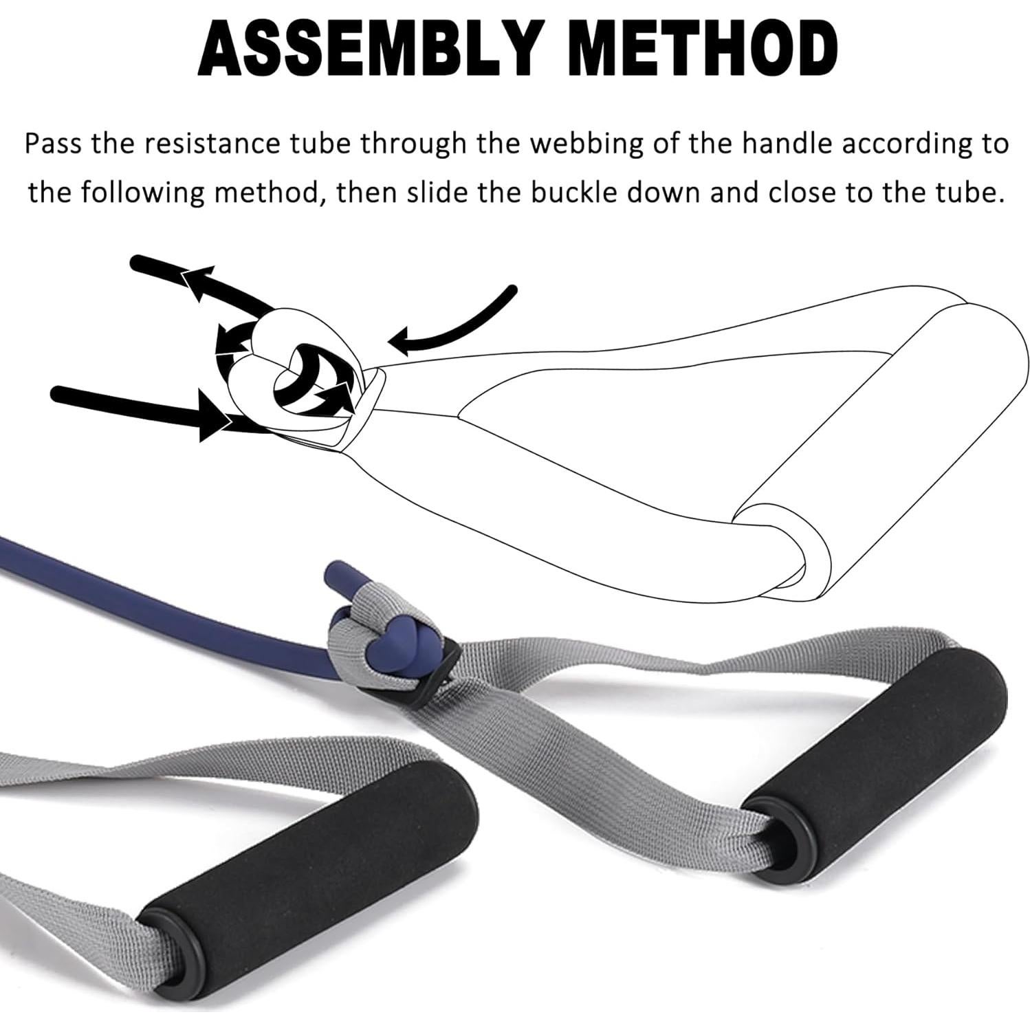 Bandas de Resistencia Hshbxd 5 Niveles 150cm Ecológicas