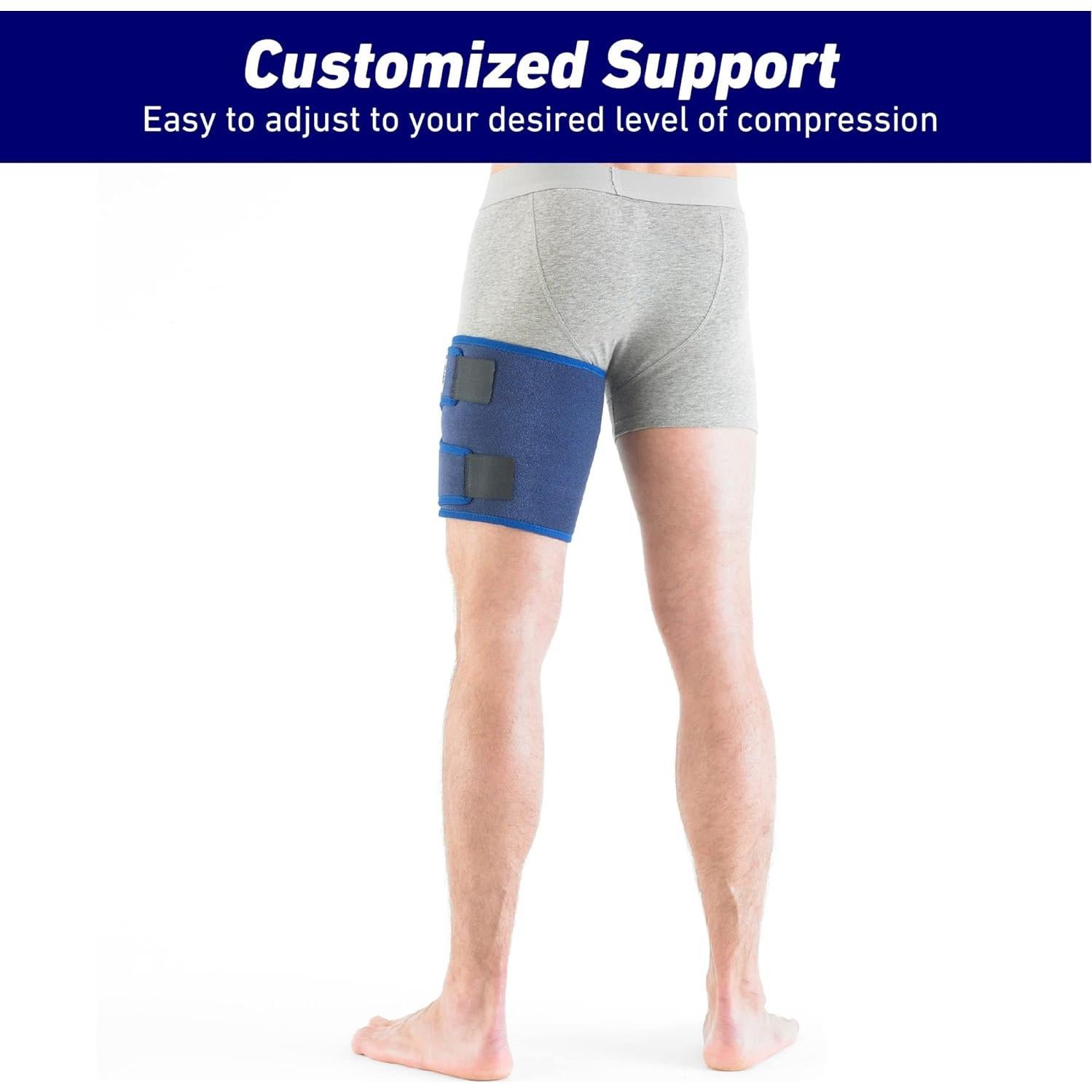 Soporte de Muslo Neo-G Ajustable para Isquiotibiales y Cuádriceps