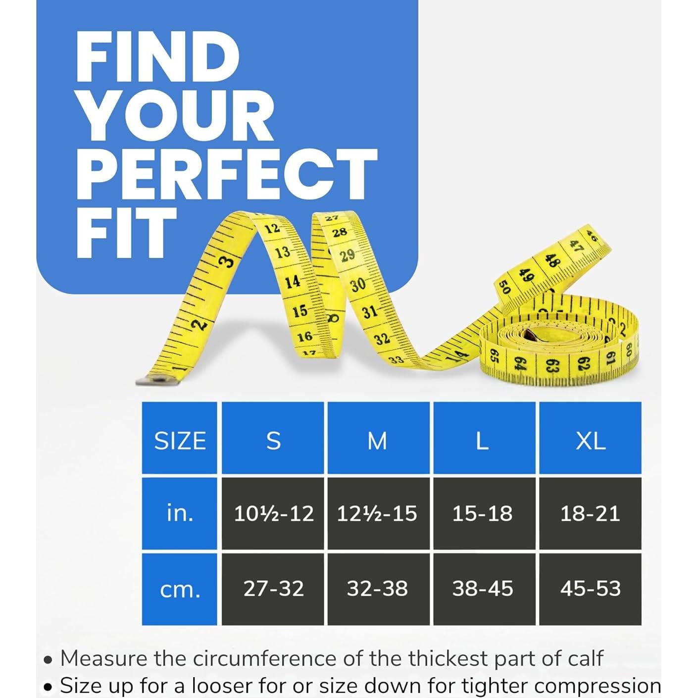 Mangas de Compresión Fittest Pro para Pantorrillas - X-Large