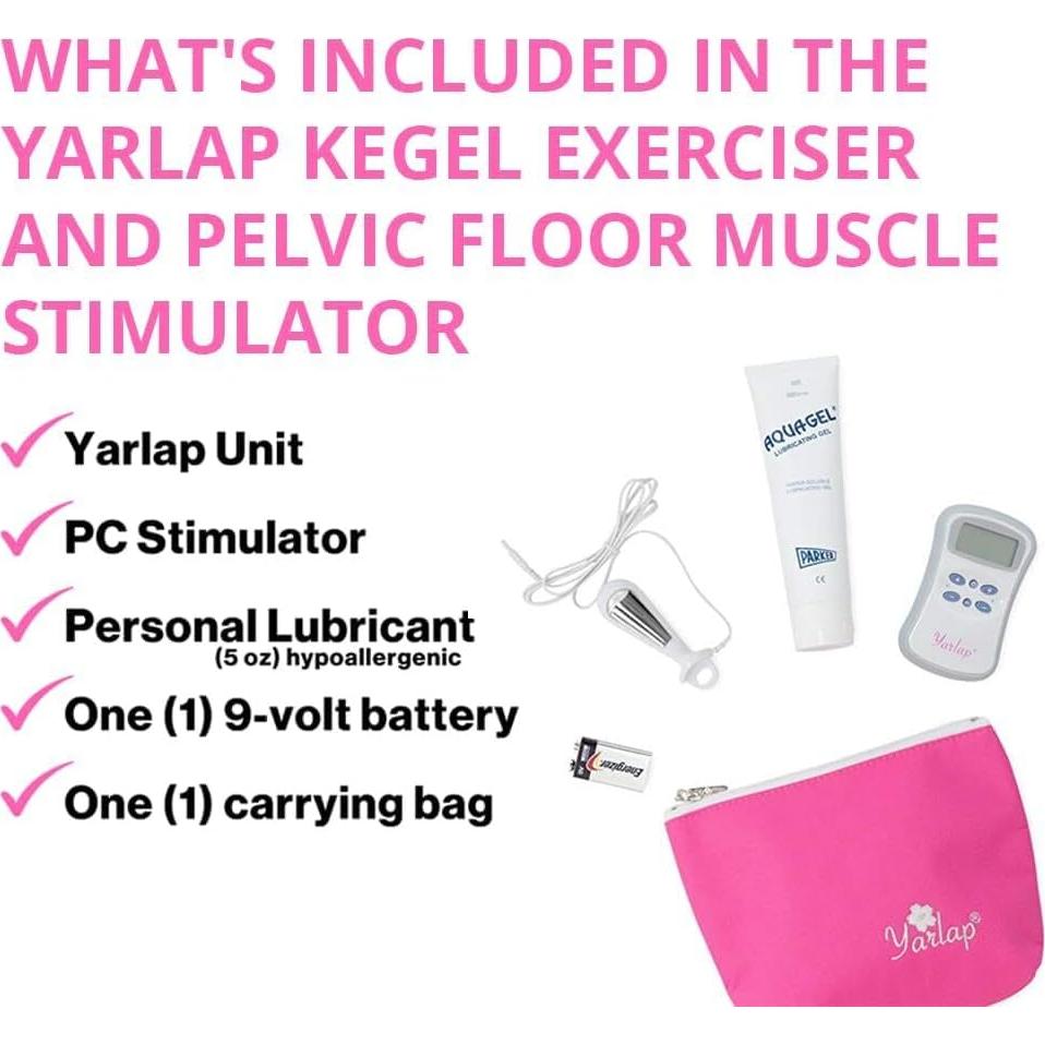 Entrenador de Kegel Yarlap | Fortalece suelo pélvico | FDA