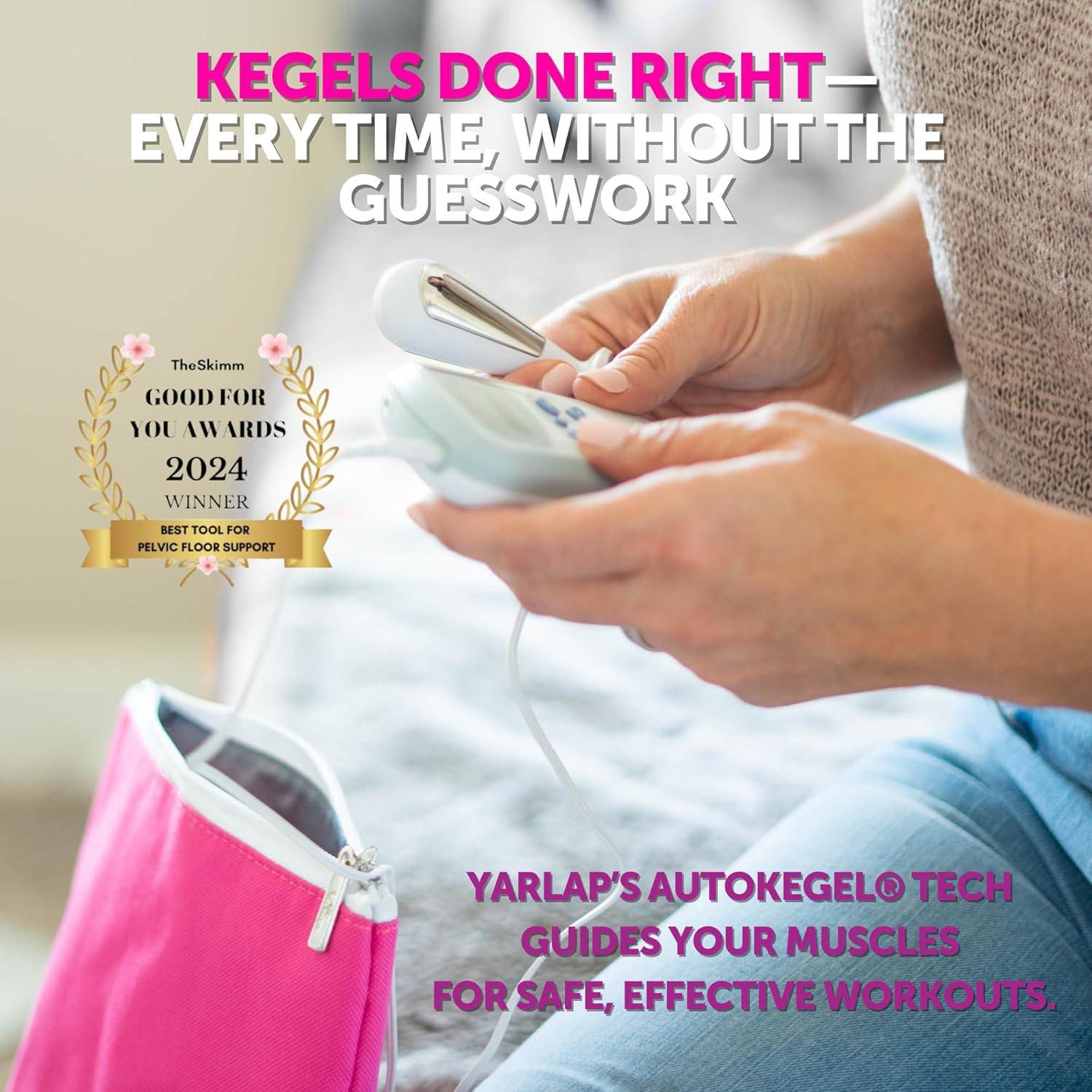 Entrenador de Kegel Yarlap | Fortalece suelo pélvico | FDA